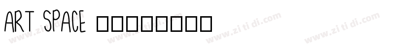 ART SPACE 栖溪别院字体转换